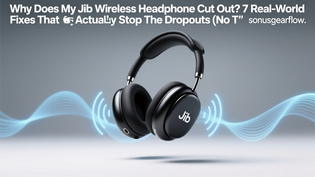 Jib Wireless Headphone Cut Out Fixes (2026)
