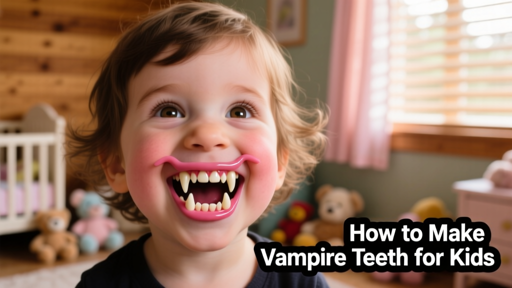 How To Make Safe, Comfortable Vampire Teeth for Kids: A Doula-Approved Guide for Halloween and Play