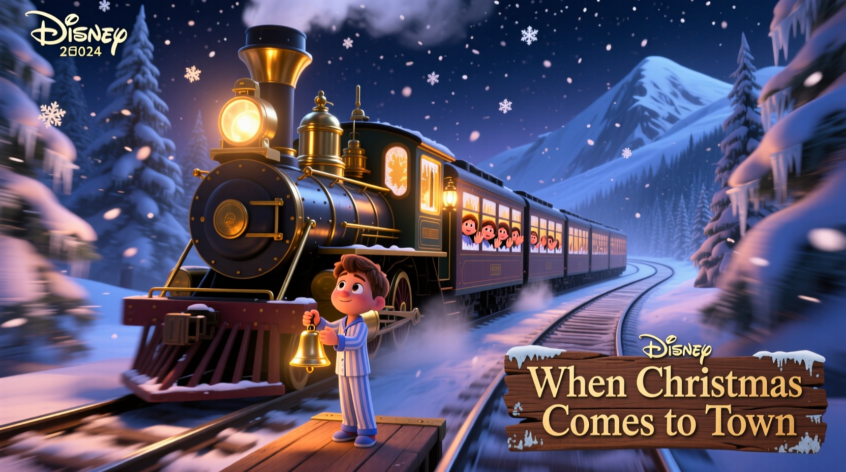 when christmas comes to town polar express