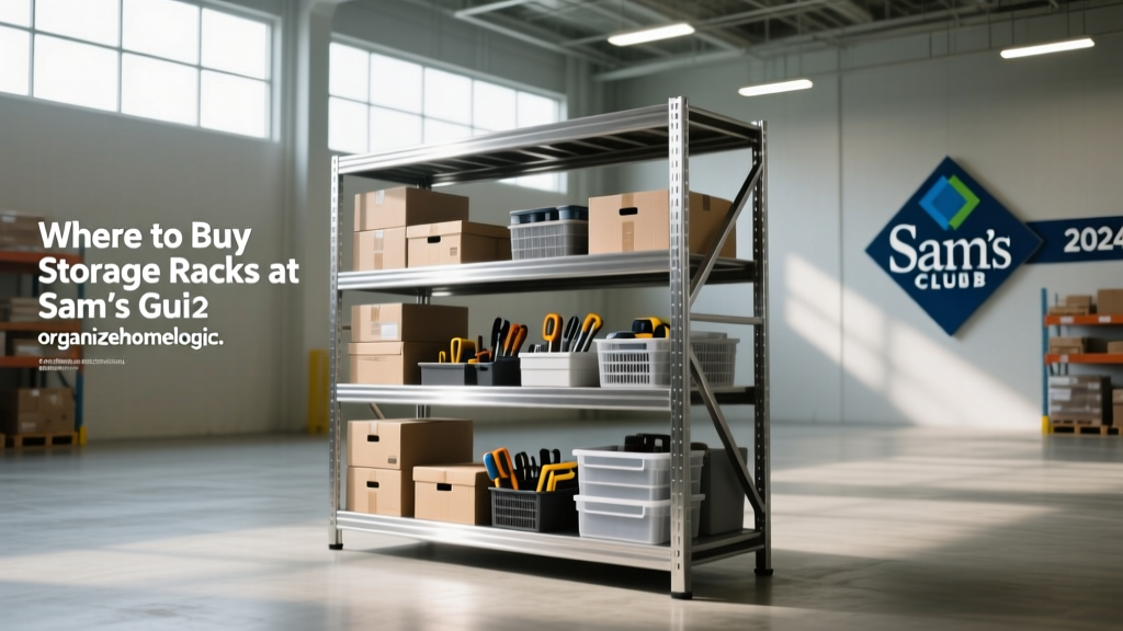 Where to Buy Storage Racks at Sam's Club (2024 Guide)