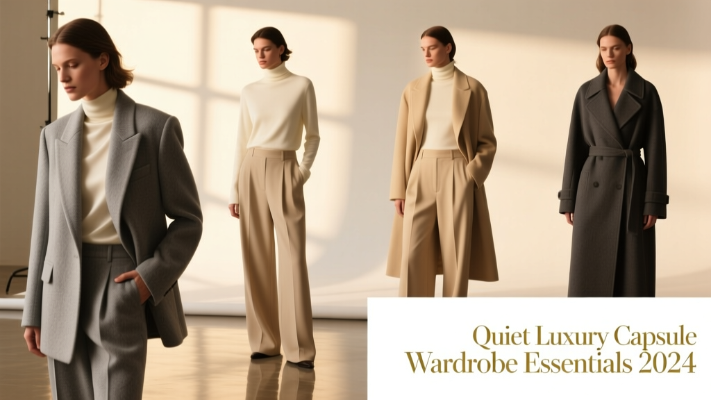2024 Quiet Luxury Capsule Wardrobe Essentials