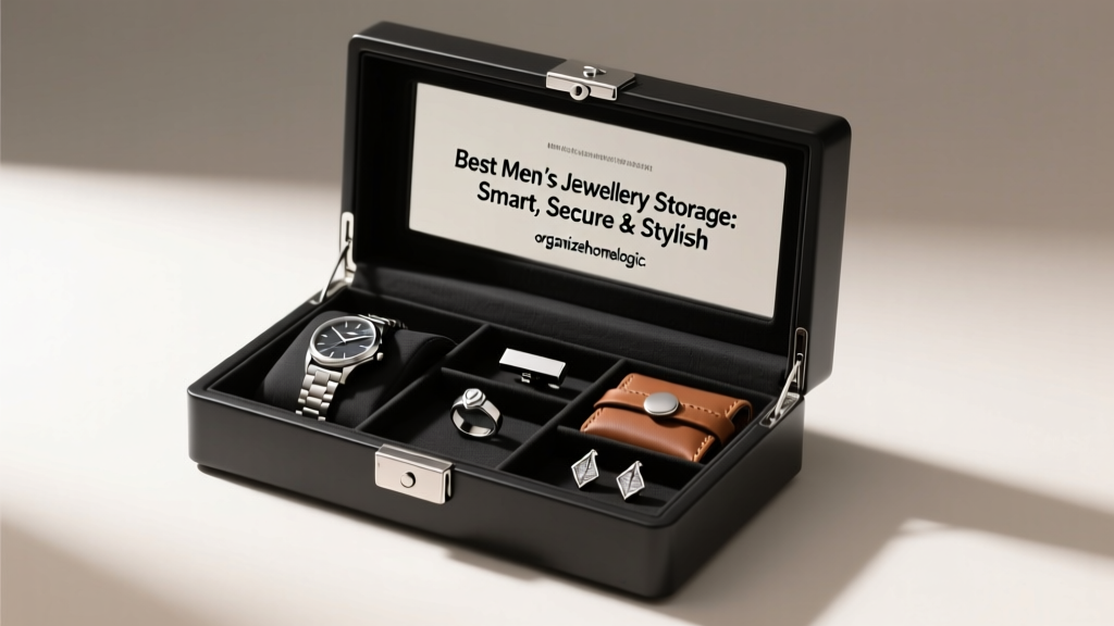 Best Men's Jewellery Storage: Smart, Secure & Stylish