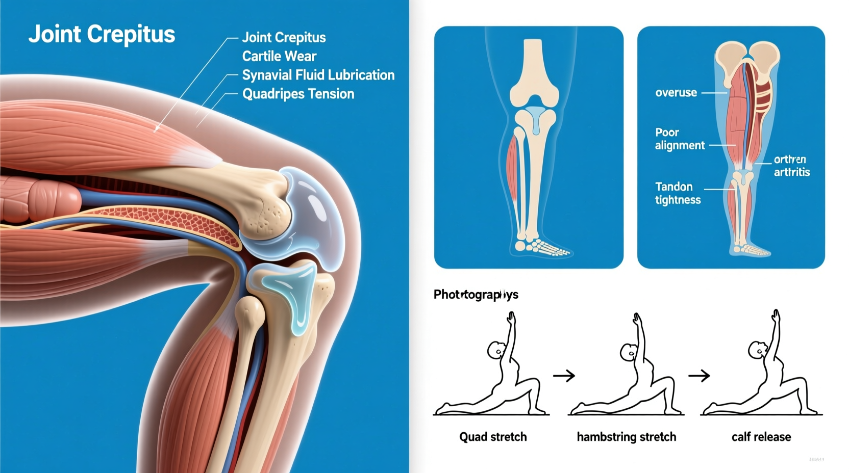 why do my knees crack when i squat causes and simple stretches