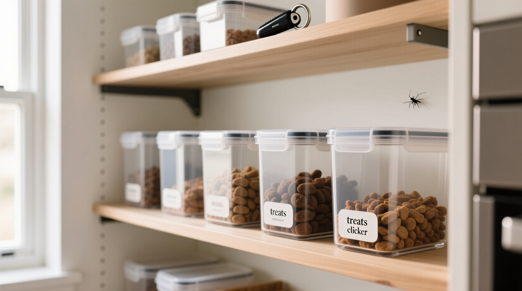 closet organization tips pest free dog treat storage