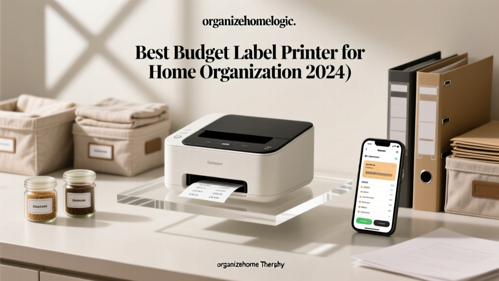 Best Budget Label Printer for Home Organization (2024)