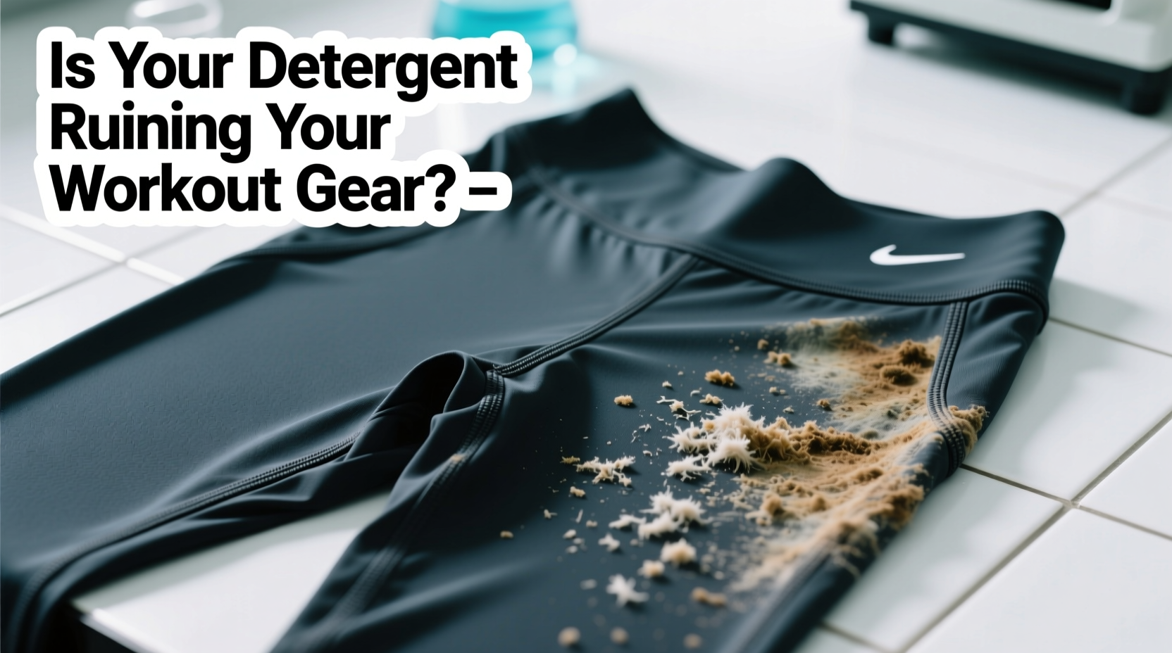 is scented laundry detergent ruining your workout clothes performance fabrics care