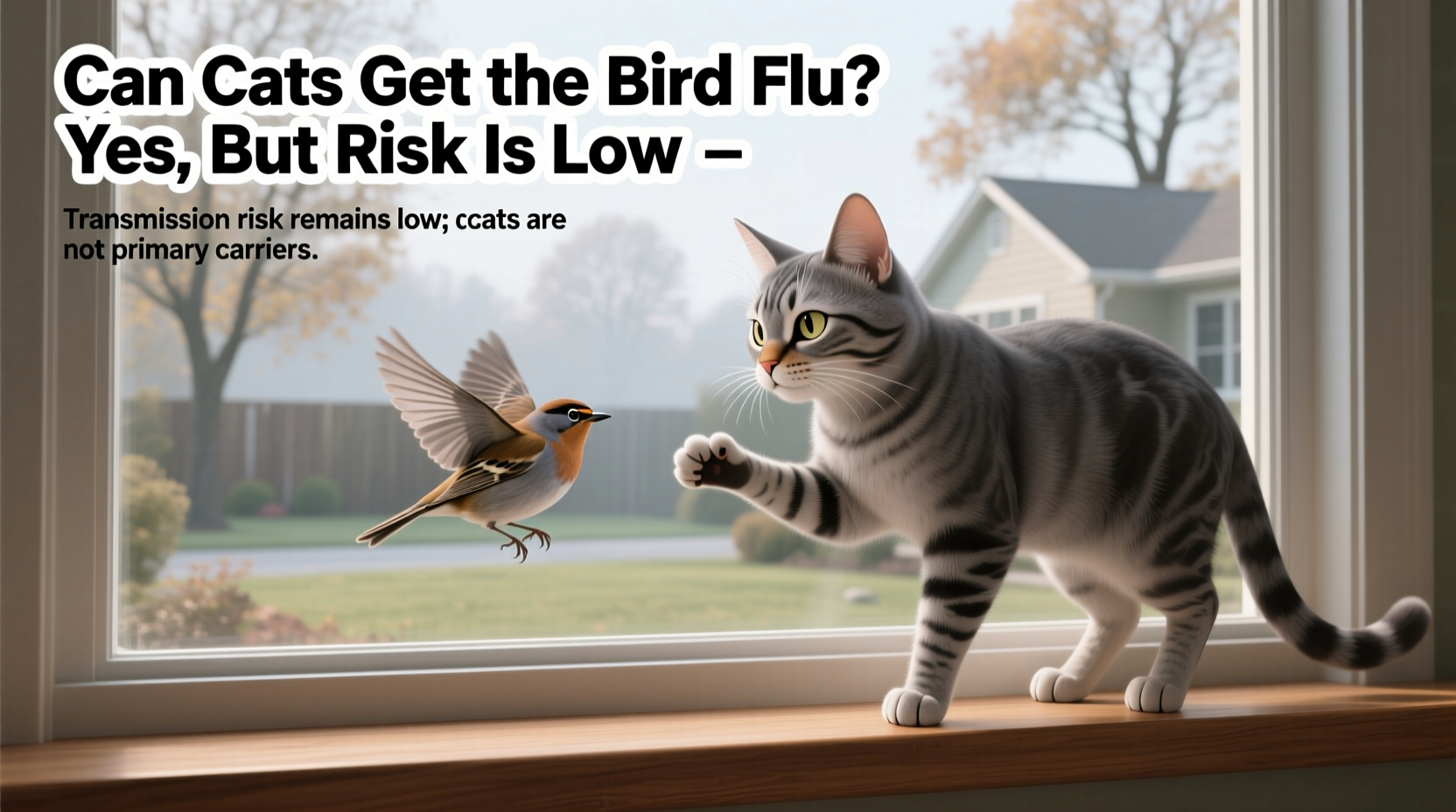 can cats get the bird flu