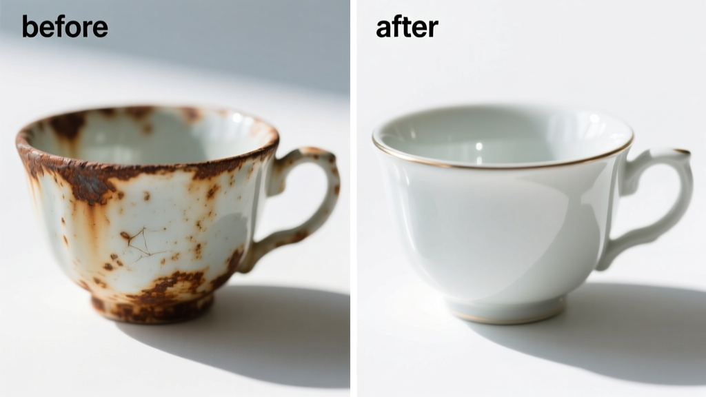How to Remove Rust from Porcelain Safely and Effectively