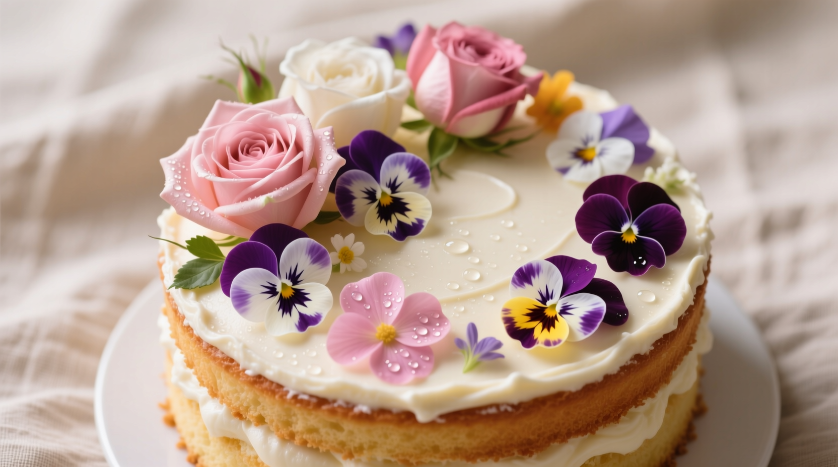Edible Flower Cake Decorating: Safe Flowers & Techniques