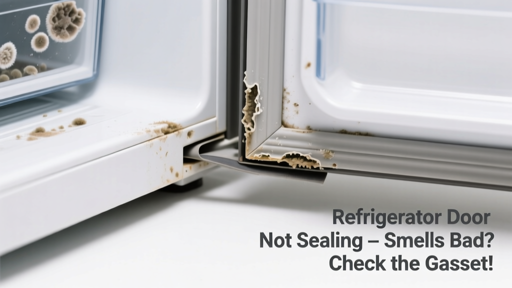 Refrigerator Door Not Sealing & Smells Bad: Quick Diagnosis