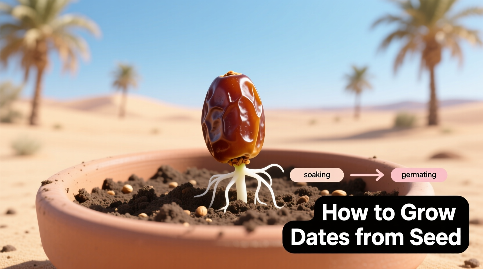 Growing Date Palms from Seed: Complete Step-by-Step Guide