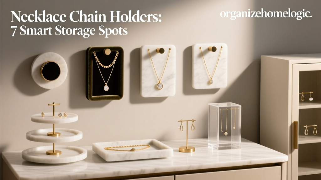 Necklace Chain Holders: 7 Smart Storage Spots