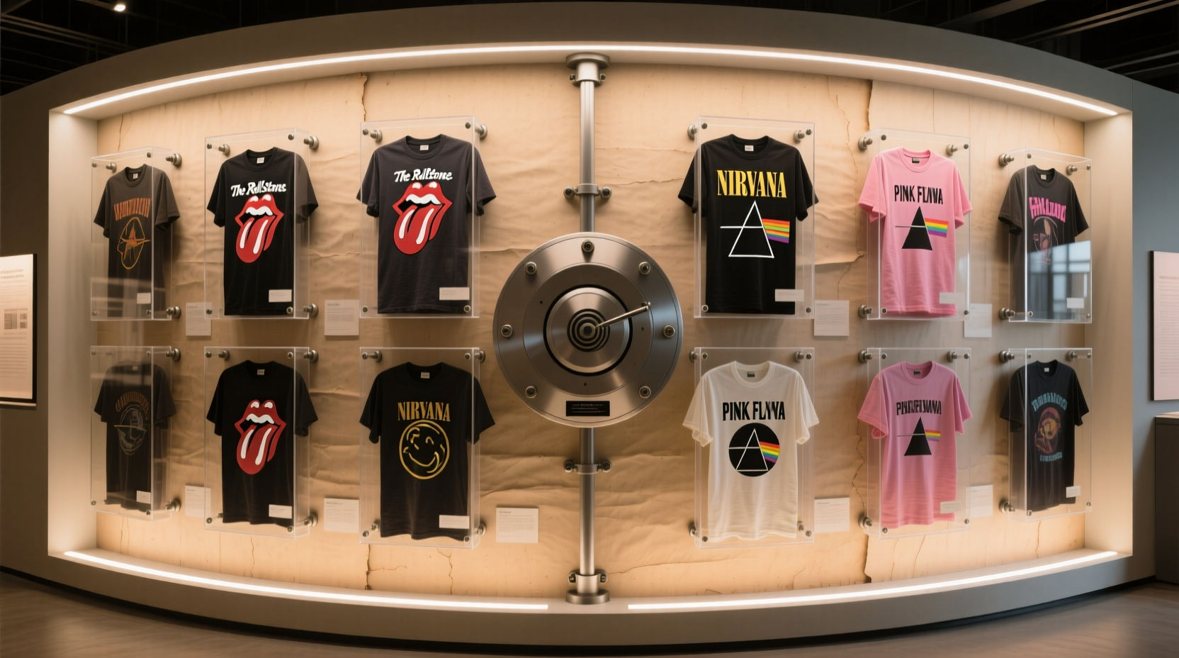 vintage band tee organization tips