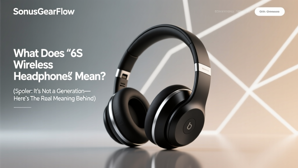 What Do 6S Wireless Headphones Really Mean? (2026)