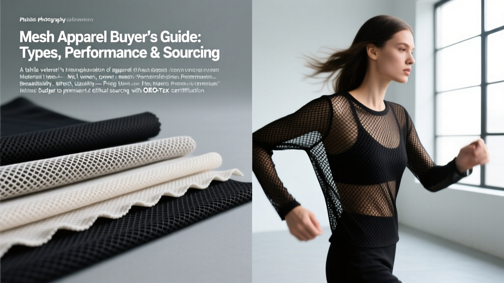 Mesh Apparel Buyer's Guide: Types, Performance & Sourcing