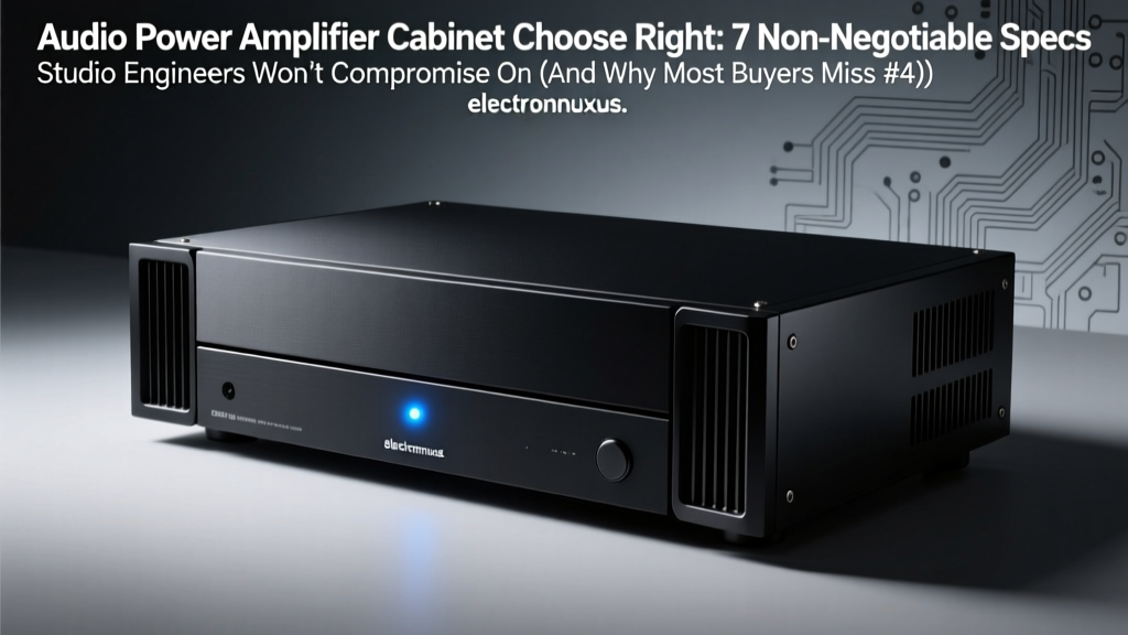 Audio Power Amplifier Cabinet Choose Right: 7 Non-Negotiable Specs Studio Engineers Won’t Compromise On (And Why Most Buyers Miss #4)