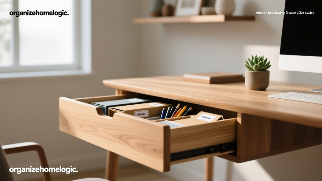 Where to Buy Wooden Desktop Drawers (2024 Guide)
