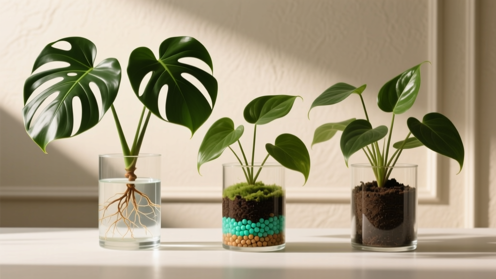 Can Indoor Vine Plants Grow in Water-Soil Mix?