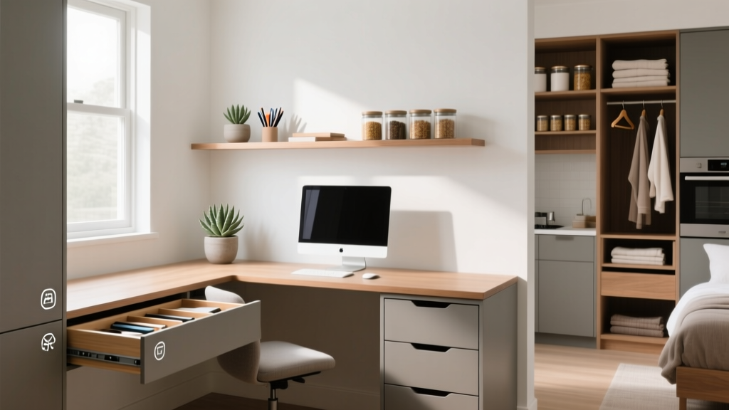 Home Office Desk Drawer Layout for Left-Handed People: Er...