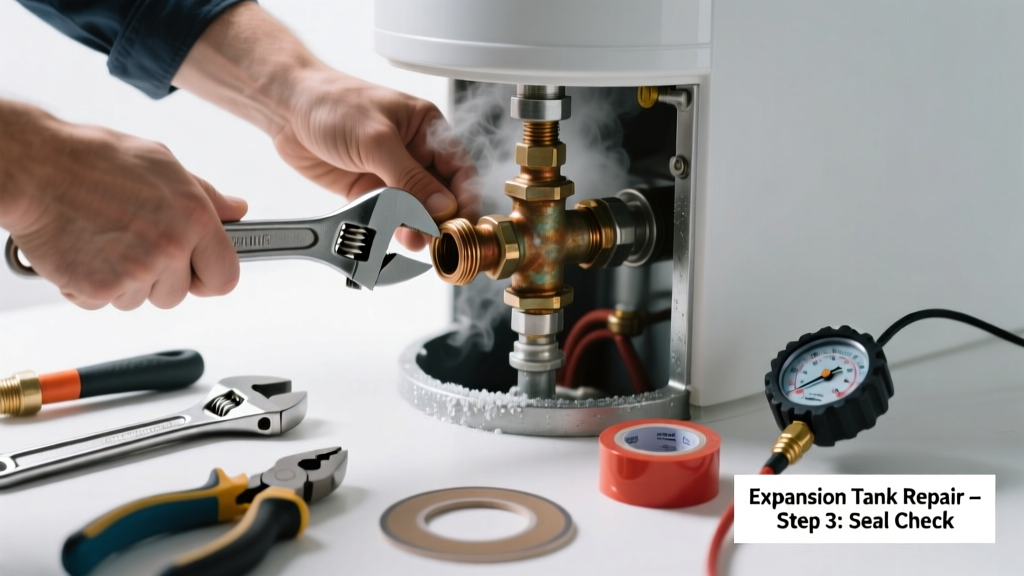 Fixing a Noisy Failed Water Heater Expansion Tank