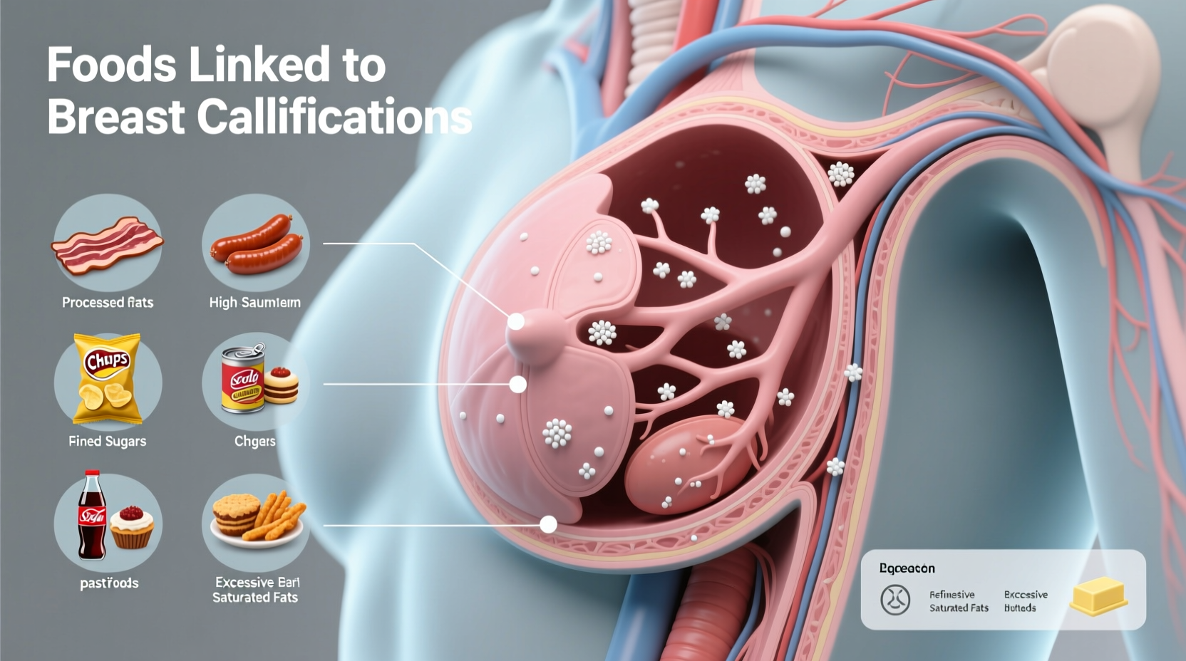 Foods and Breast Calcifications: What Science Really Says