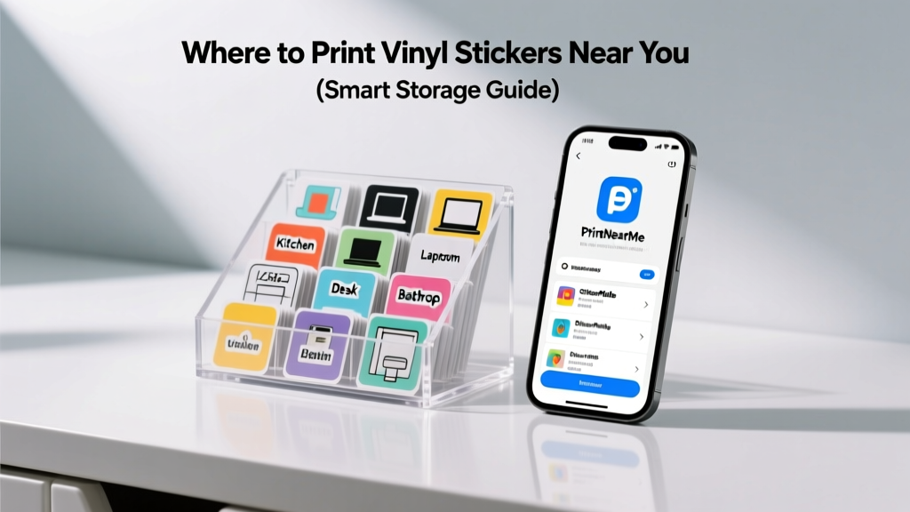 Where to Print Vinyl Stickers Near You (Smart Storage Guide)