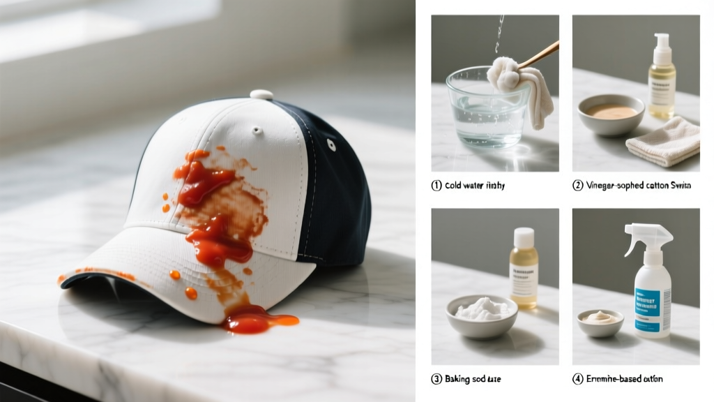 Tested: How to Get Tomato Sauce Out of Baseball Caps Fast
