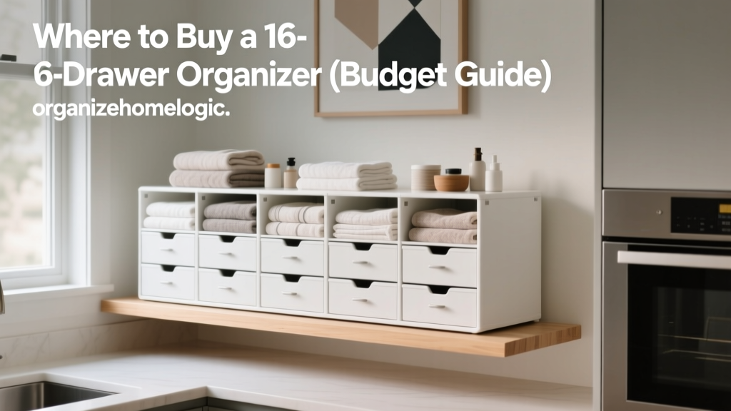 Where to Buy a 16 Drawer Organizer (Budget Guide)