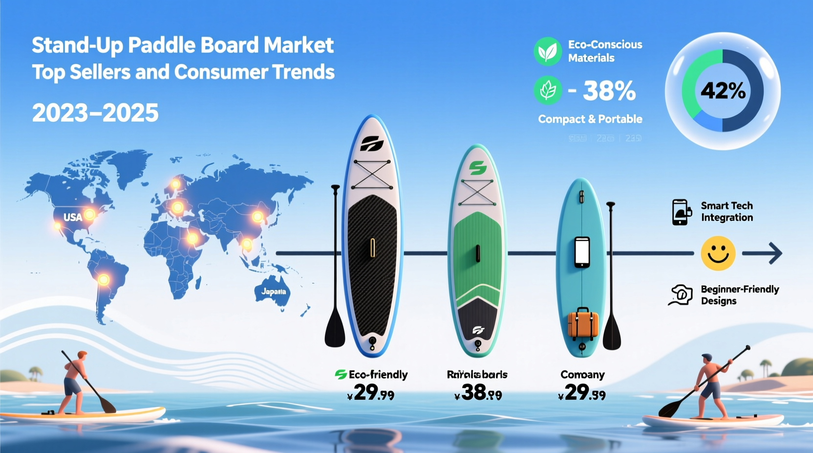 2025 Stand-Up Paddle Board Market: Top Sellers and Consumer Trends