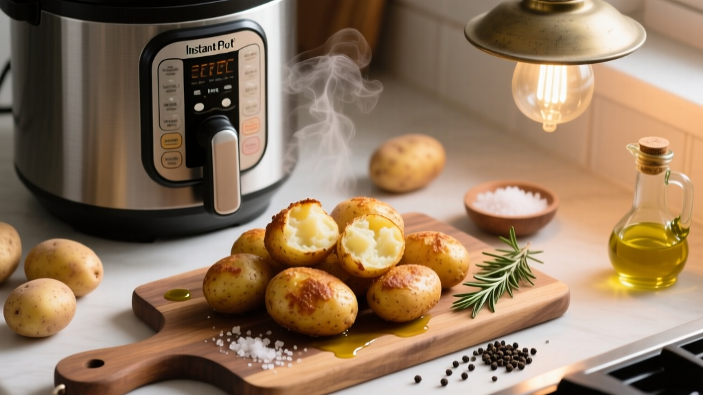 Bake Perfect Potatoes in Your Instant Pot Air Fryer