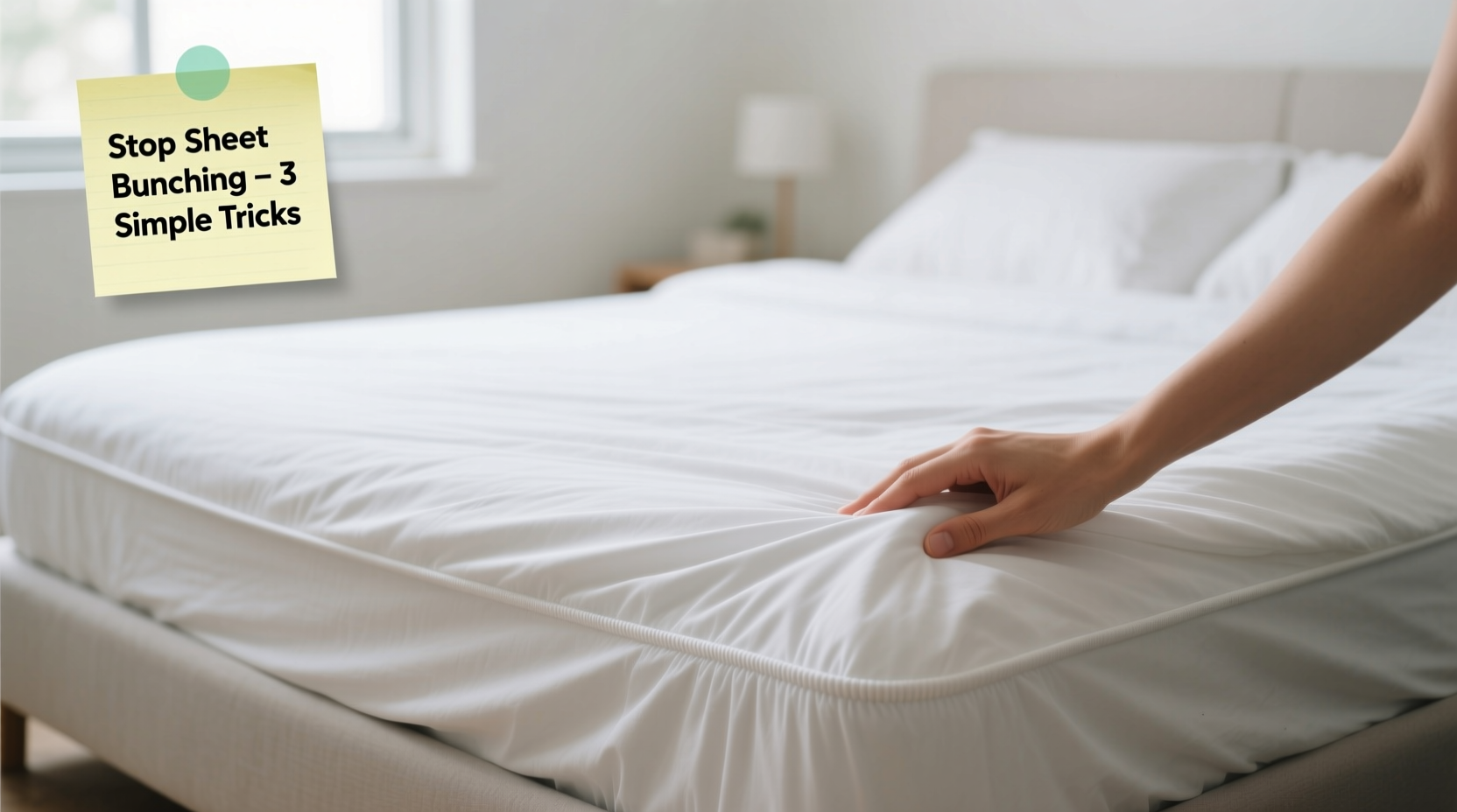 how to stop your sheets from bunching up overnight simple tricks