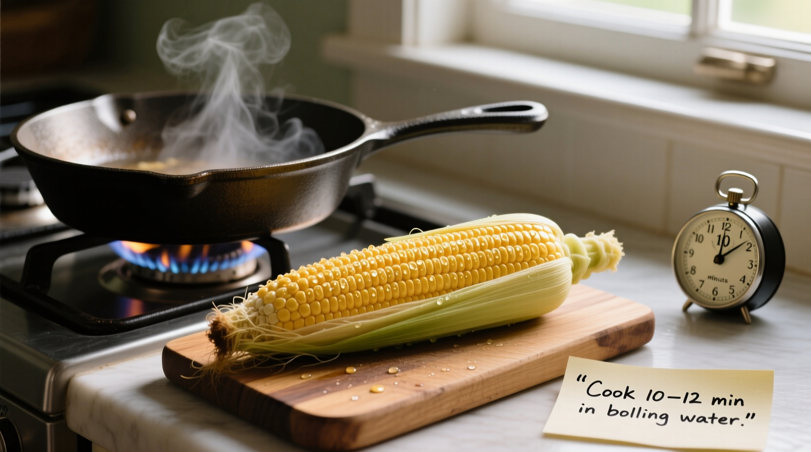 how long do you cook corn on the cob