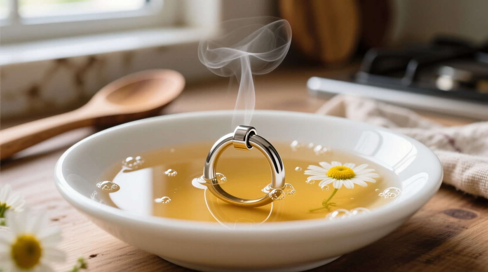 eco friendly cleaning tips chamomile tea for nose rings