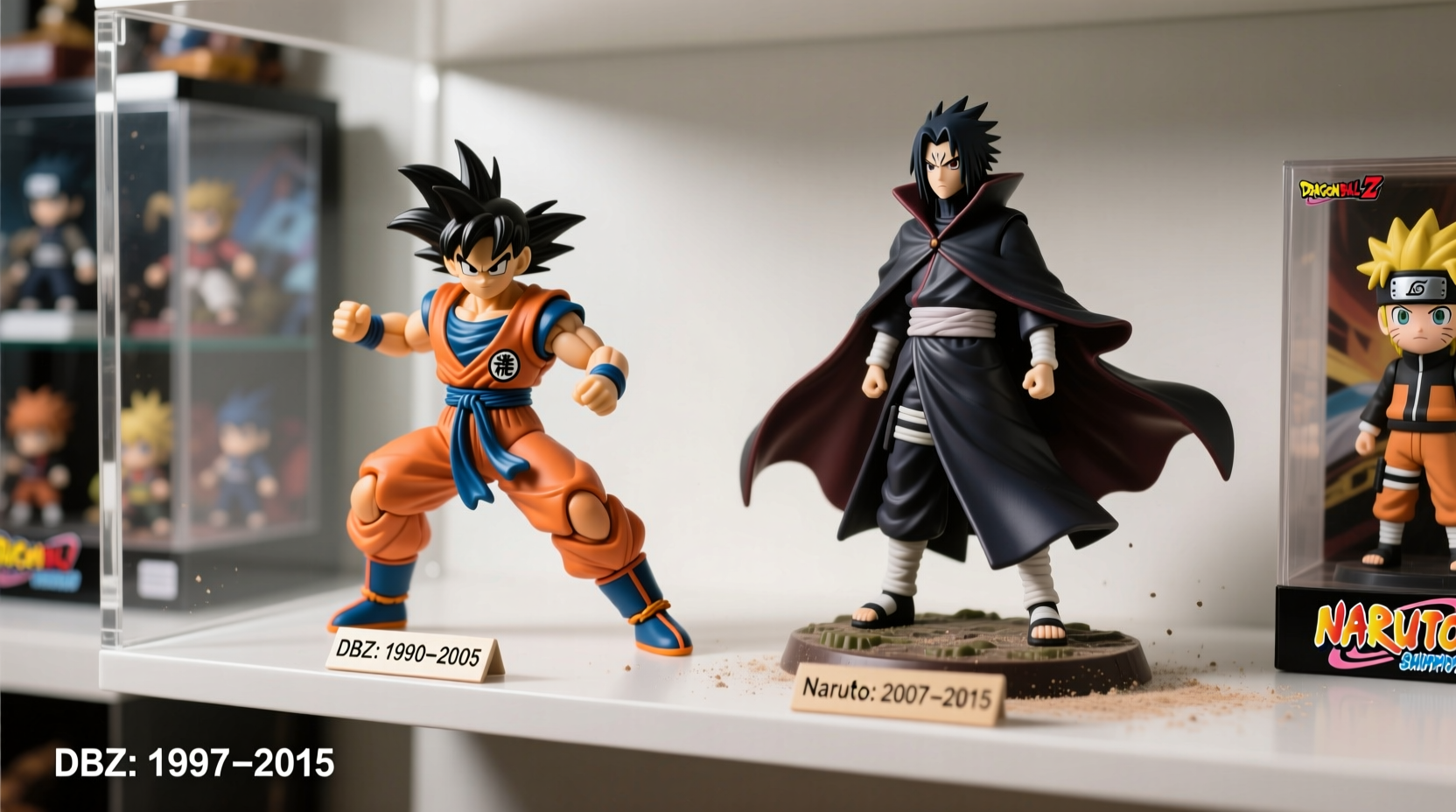 dragon ball z action figures vs naruto collectibles which holds value longer
