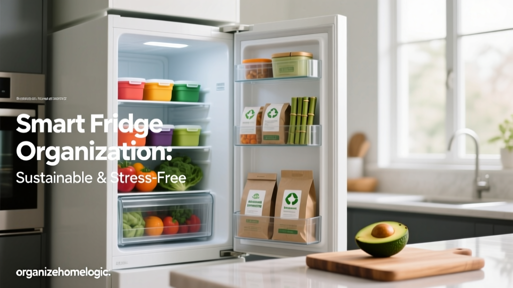 Smart Fridge Organization: Sustainable & Stress-Free