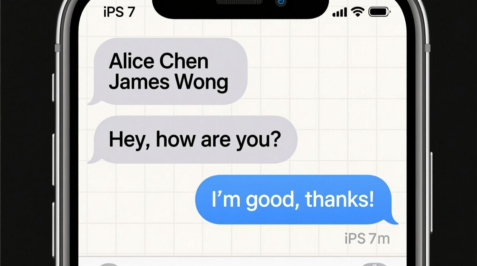 bring full names back to ios 7s text messages
