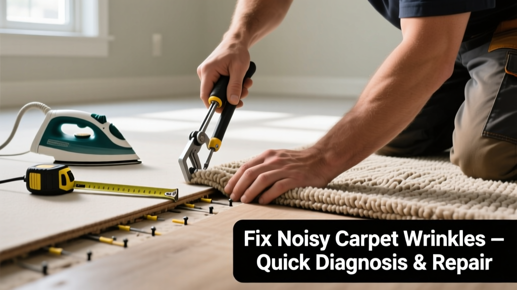 Fix Noisy Carpet Wrinkles: Quick Diagnosis & Repair
