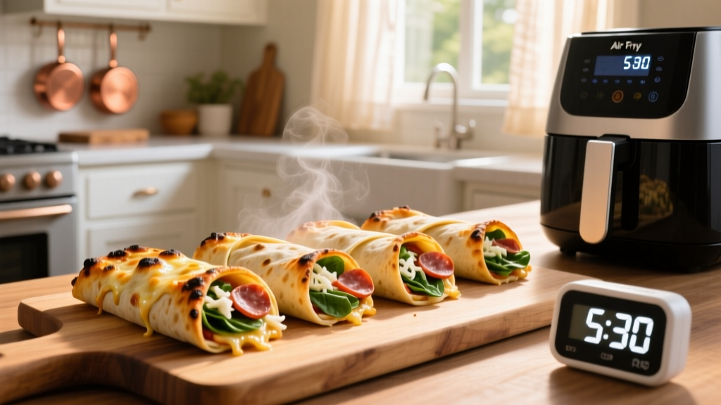 Air Fryer Pizza Wraps: Crispy, Fast & Foolproof