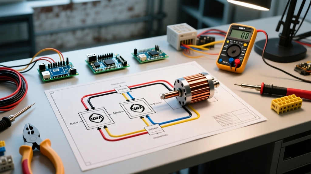 Electric Motor Wiring Diagram Guide: 3-Phase & Single-Phase Setup