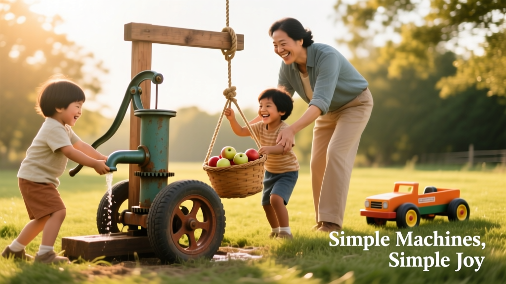 Simple Machines: How Everyday Tools Shape Children’s Physical Literacy and Family Well-Being