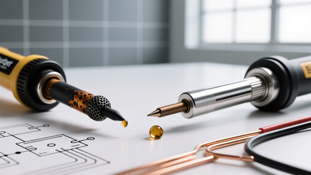 Fixing an Oxidized Soldering Tip: Budget vs Premium Kit Metallurgy