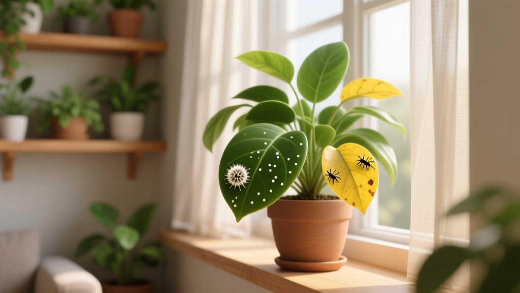 Puffball Pests on Indoor Plants: Fix Yellow Leaves (2026)