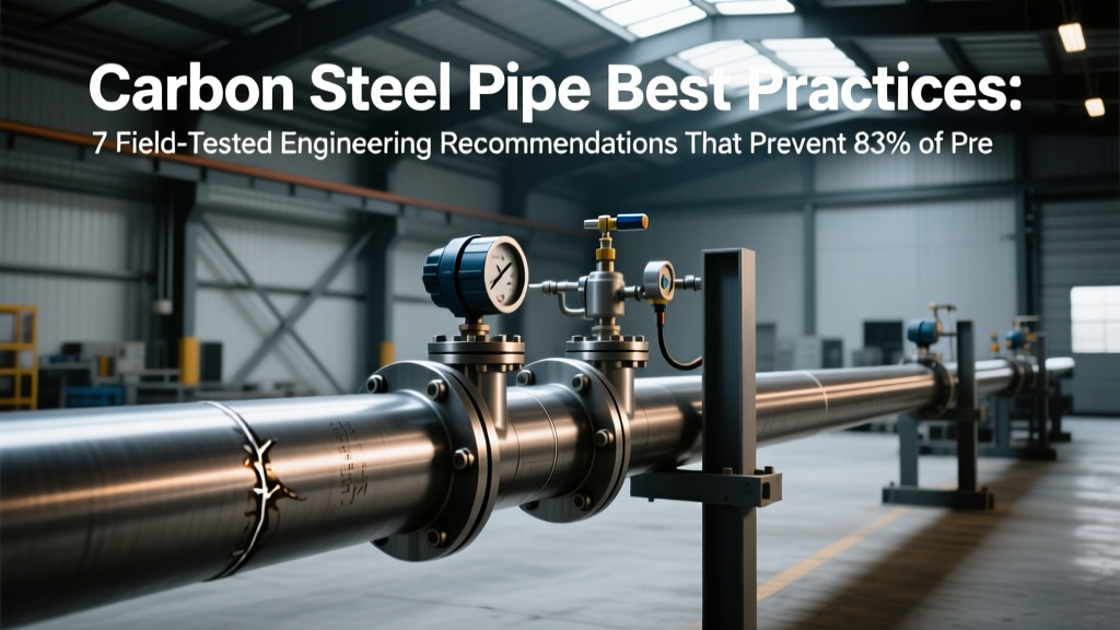 Carbon Steel Pipe Best Practices: Prevent 83% of Failures