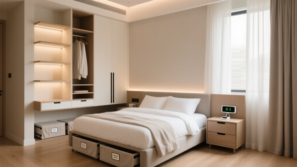 Small Master Bedroom Storage Ideas That Actually Work