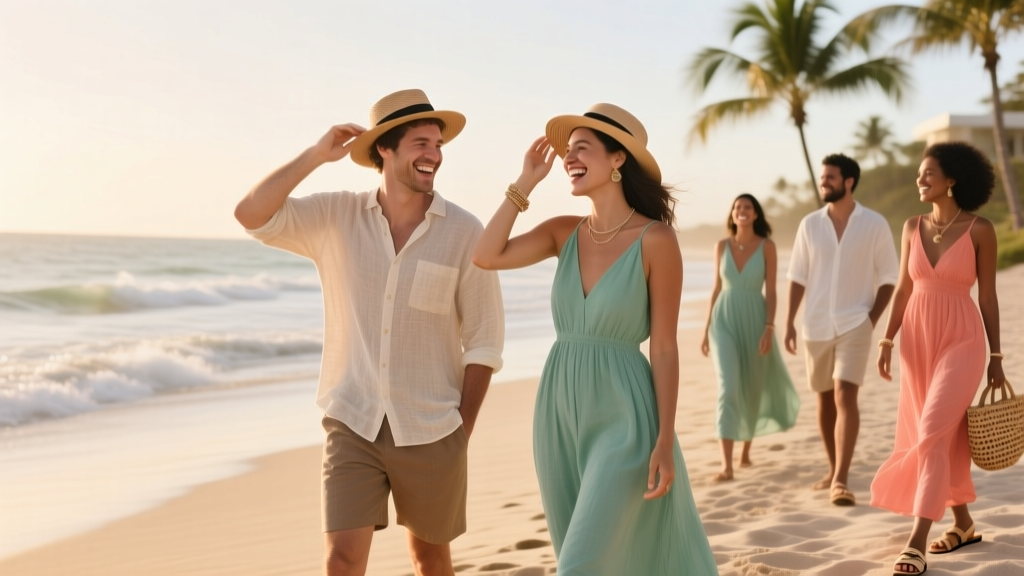 Beach Casual Wedding Attire: Outfit Formulas & Climate Hacks