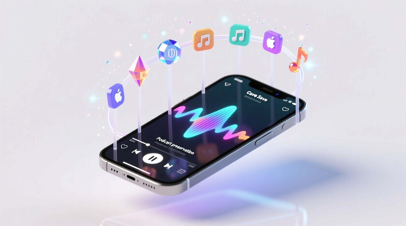 latr fm saves individual podcasts episodes to a special