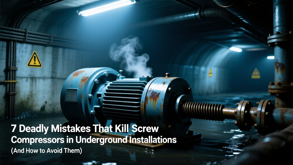 7 Deadly Screw Compressor Mistakes in Underground Installs