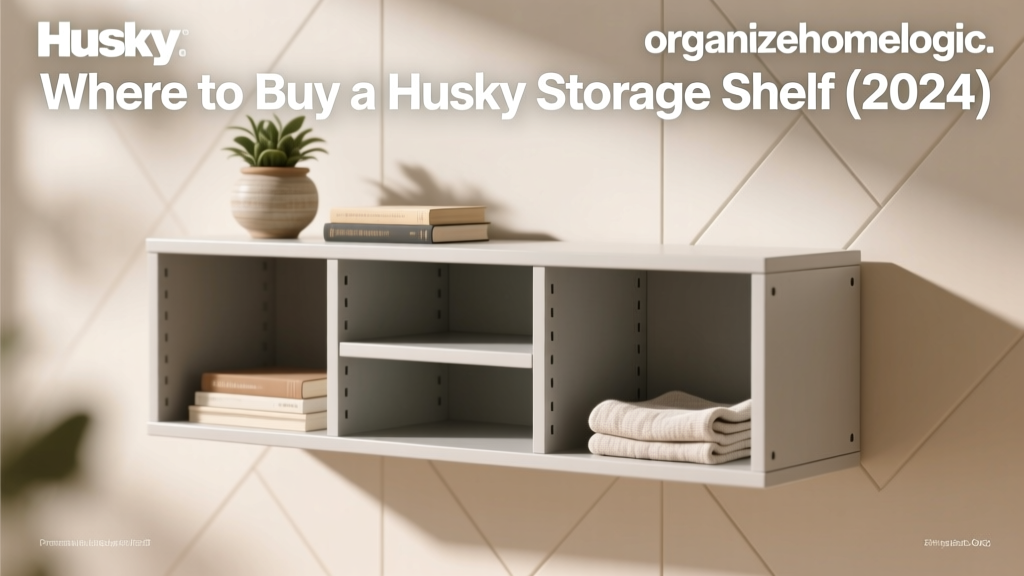 Where to Buy a Husky Storage Shelf (2024)