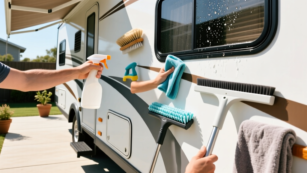 Easy & Proven: How to Clean RV Without Vacuum Fast