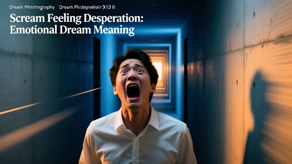 Scream Feeling Desperation: Emotional Dream Meaning